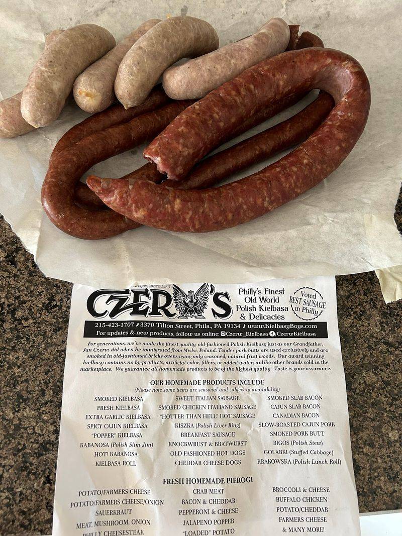 Czerw's Polish Kielbasa, Philadelphia, Pennsylvania Czerw's Polish Kielbasa, Philadelphia, Pennsylvania