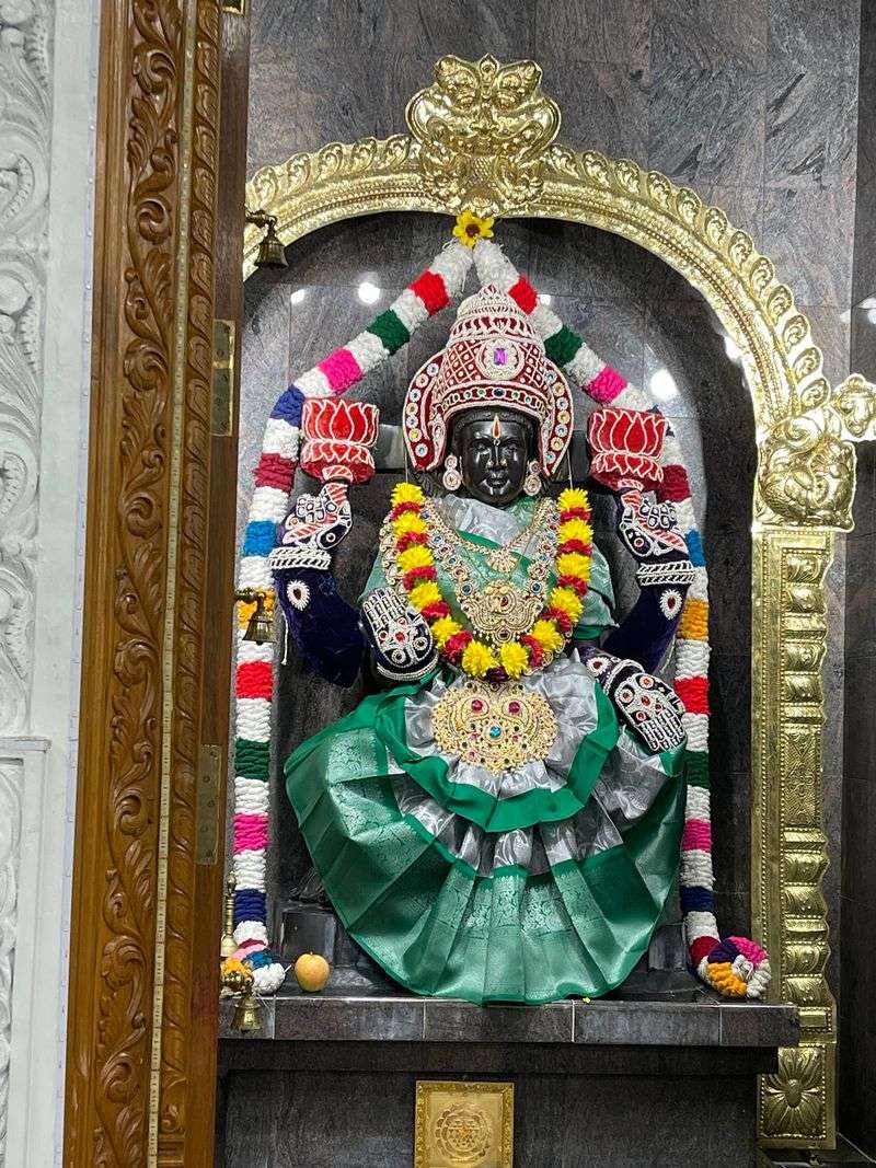 Deities Dressed in Dazzling Splendor