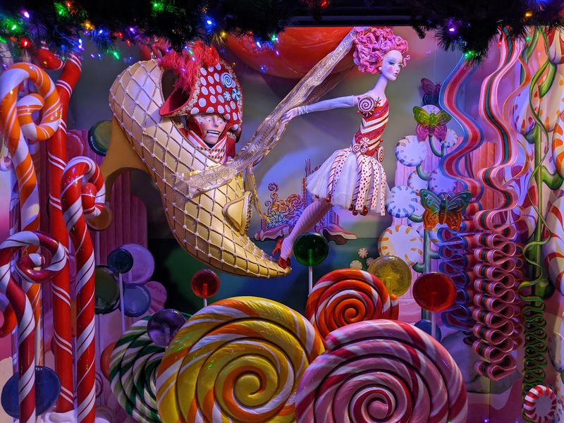 Department Store Windows Steal The Spotlight