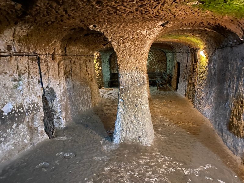 Derinkuyu Underground City, Cappadocia, Turkey Derinkuyu Underground City, Cappadocia, Turkey