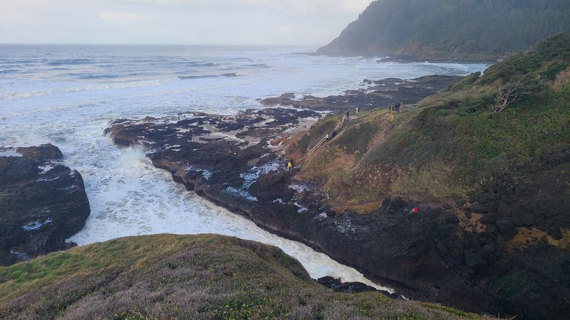 Devils Churn and Its Restless Water Devils Churn and Its Restless Water