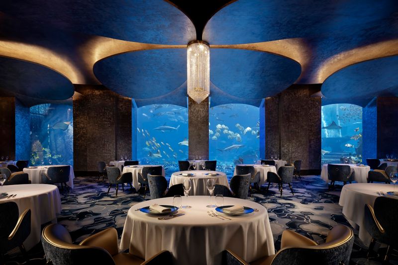 Dinner at Ossiano, Atlantis The Palm Dinner at Ossiano, Atlantis The Palm