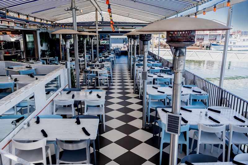 Dockside Tables and Open Air Seating