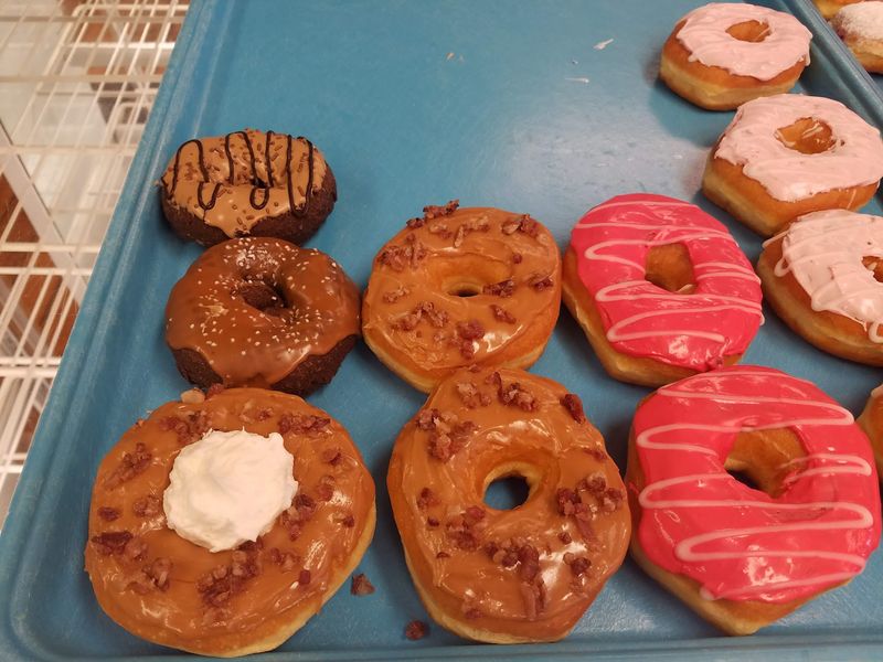 Donuts Rule the Display Cases