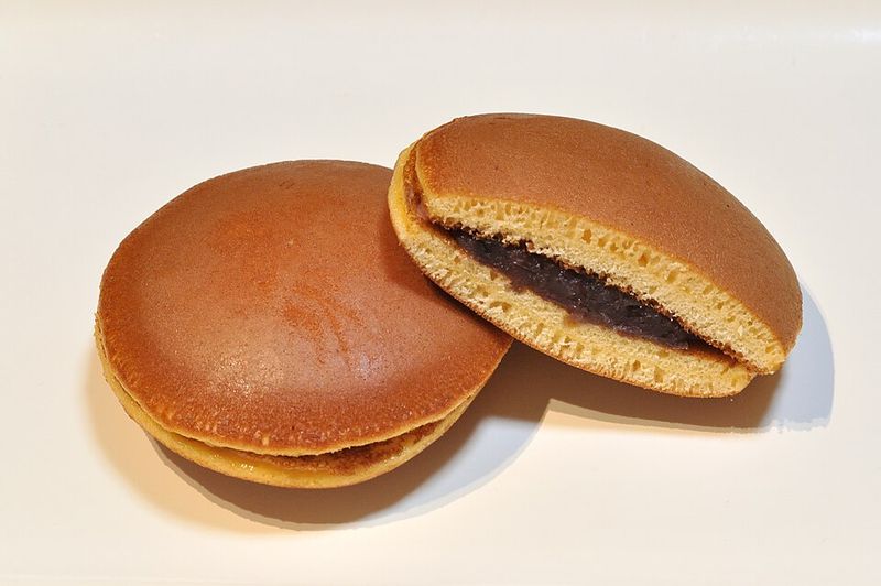 Dorayaki Is Filled With Sweetened Beans Dorayaki Is Filled With Sweetened Beans