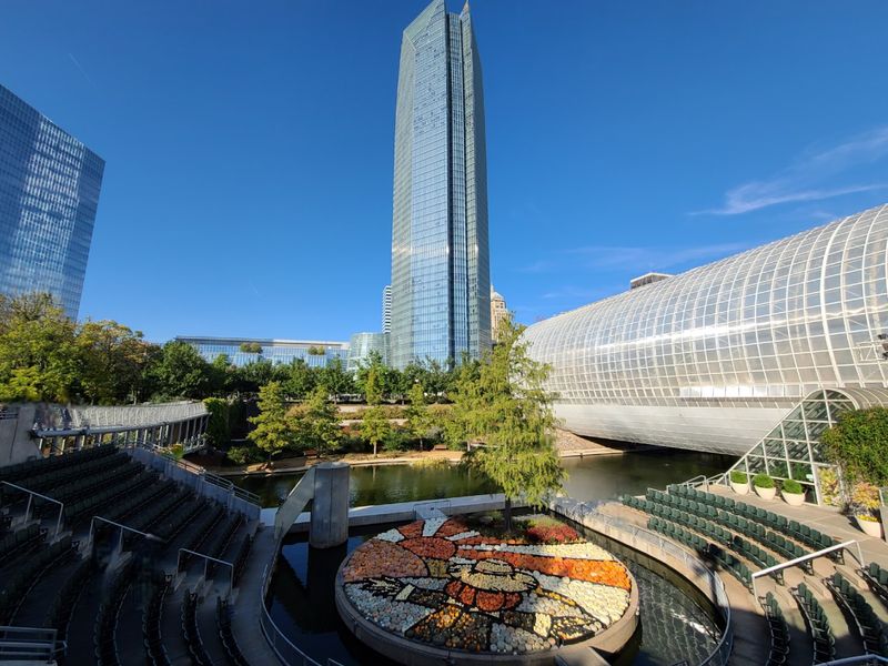 Downtown in December, Oklahoma, Oklahoma City Downtown in December, Oklahoma, Oklahoma City