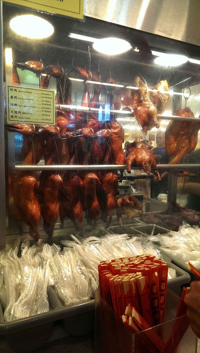 Duck, Pork, and a Meat Department with Range