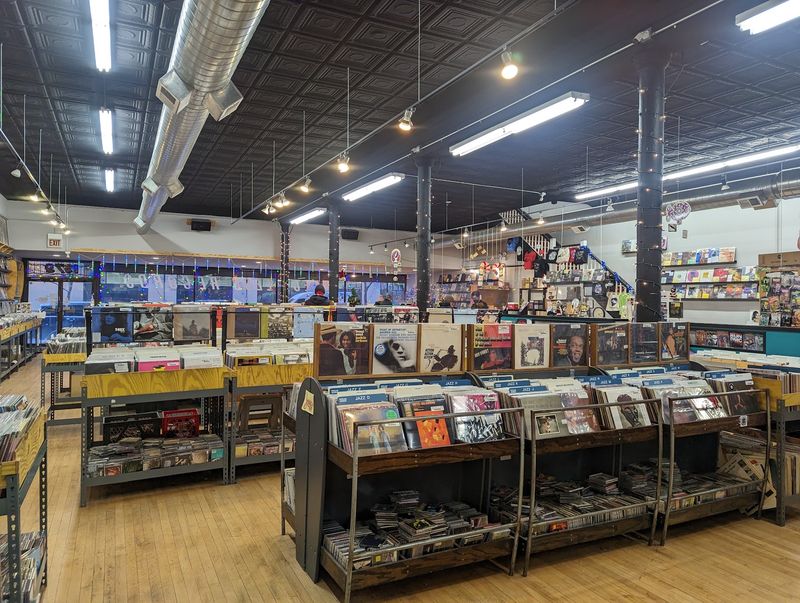 Endless Crates of New and Used Vinyl
