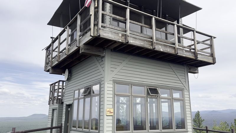 Fire Lookout on the Peak