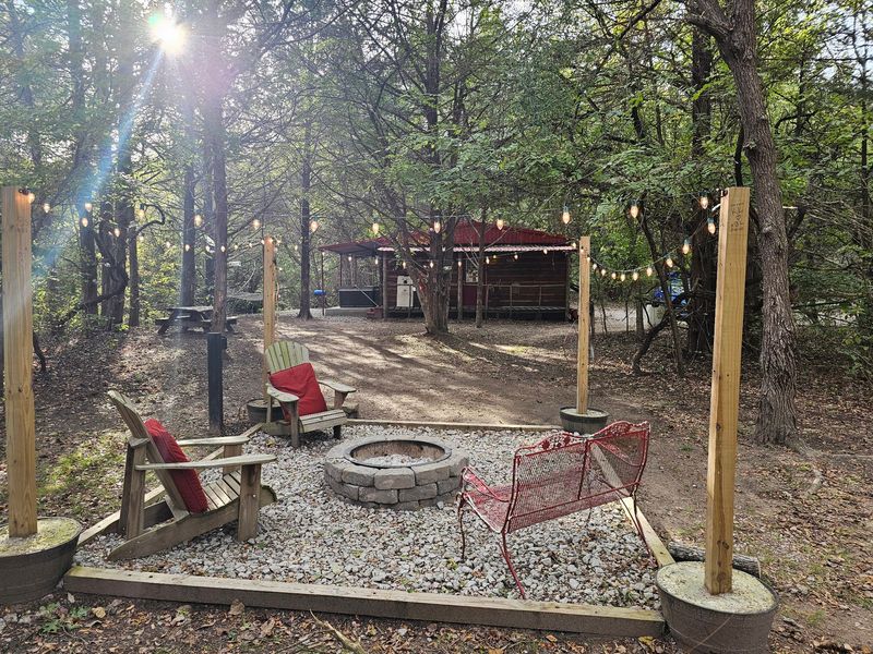 Fire Pits, Porch Swings, and Outdoor Showers Fire Pits, Porch Swings, and Outdoor Showers