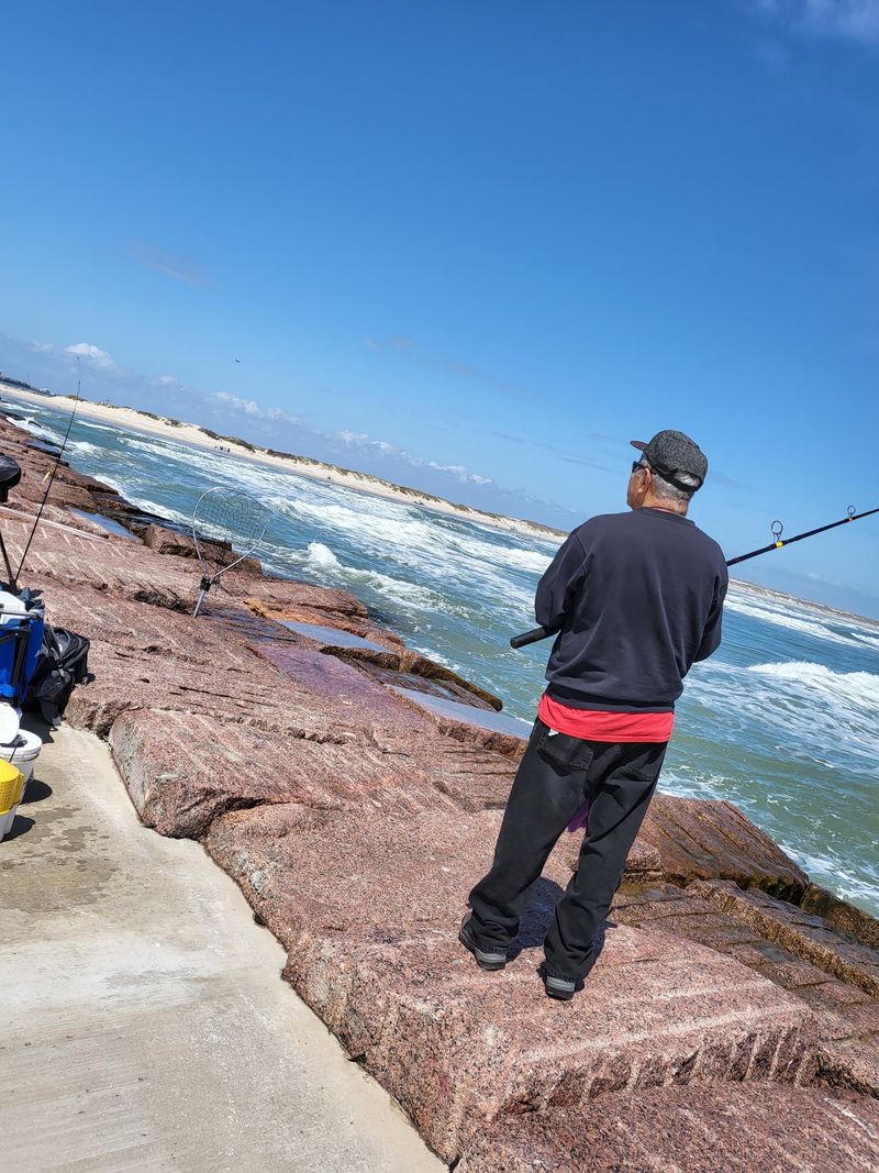 Fishing From the Island Pier Fishing From the Island Pier