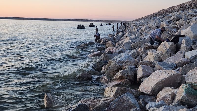 Fishing a Lake Built for Big Catches