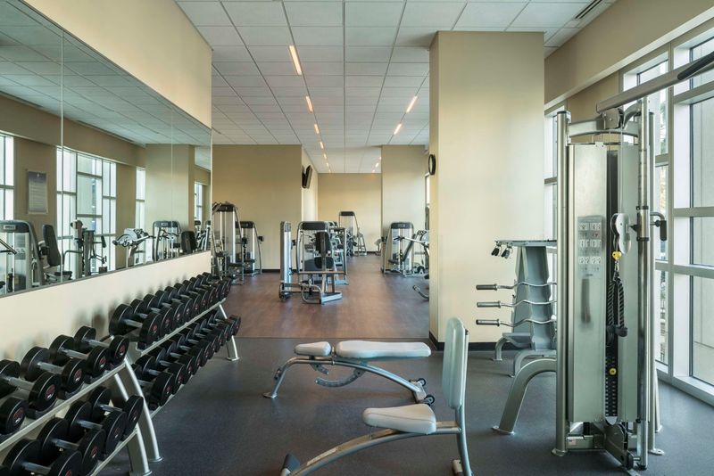 Fitness Center With Serious Range