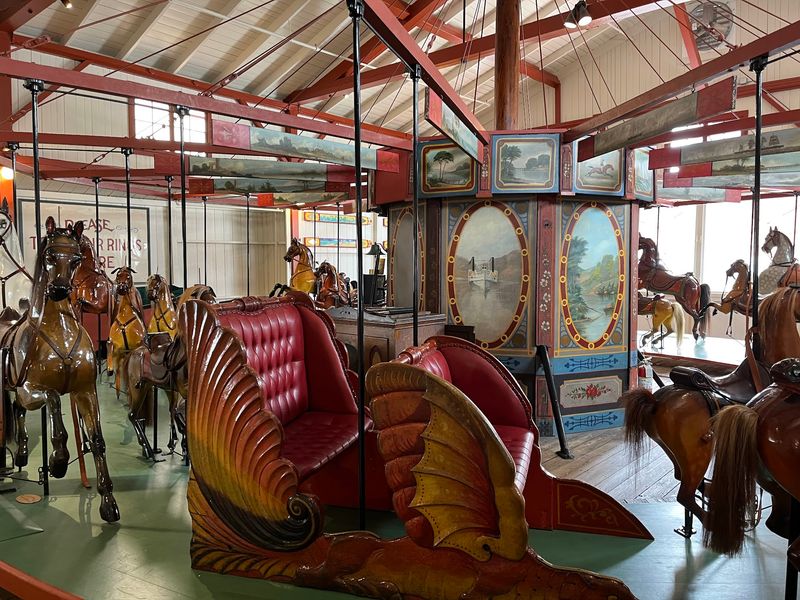 Flying Horses Carousel, Oak Bluffs, Massachusetts