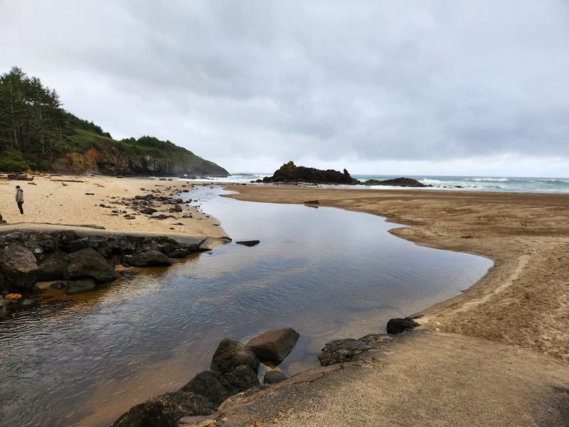 Fogarty Creek State Recreation Area, Depoe Bay, OR