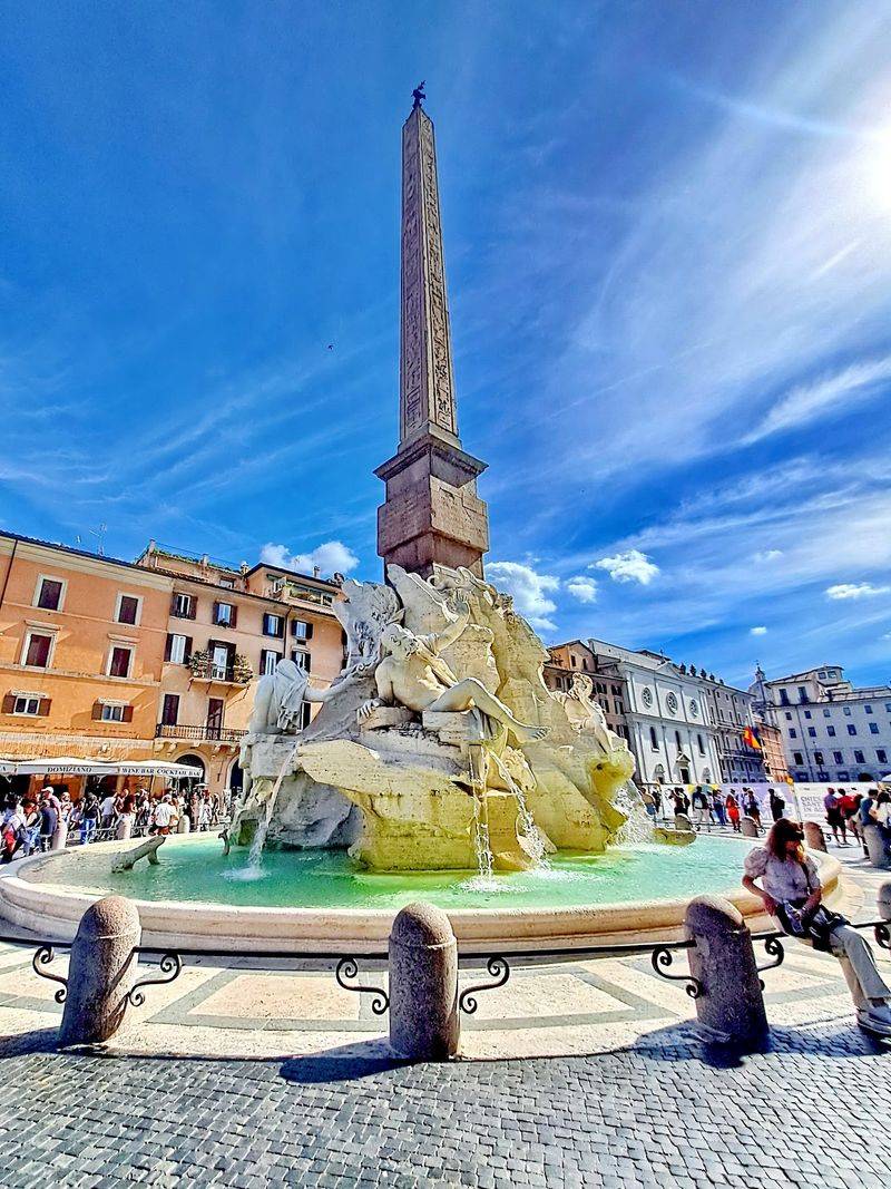 Fountain of the Four Rivers, Rome, Italy