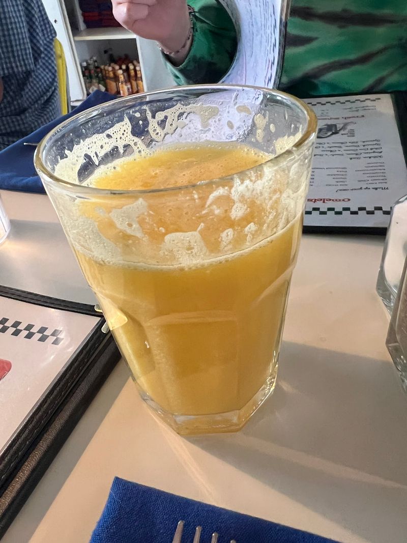 Fresh Orange Juice and Strong Coffee