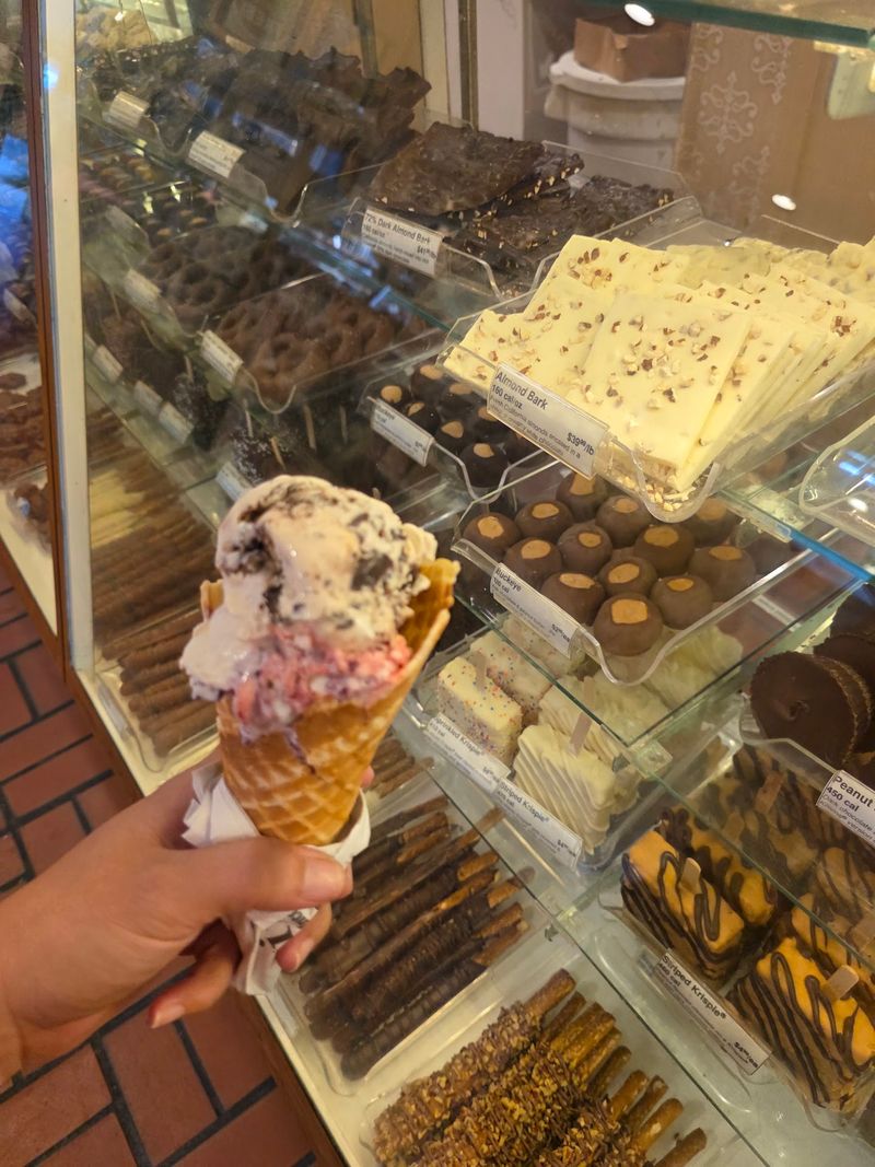 Freshly Baked Waffle Cones Freshly Baked Waffle Cones