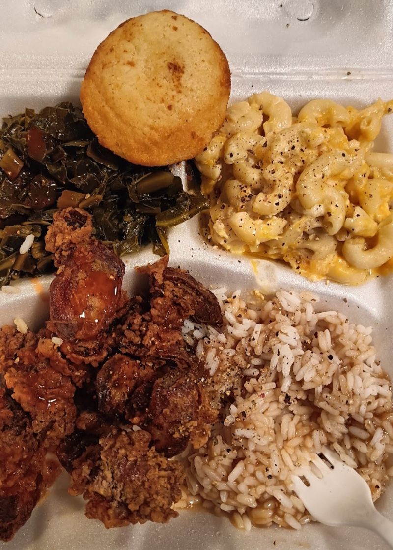Fried Chicken, Pork Chops, and Hearty Plates