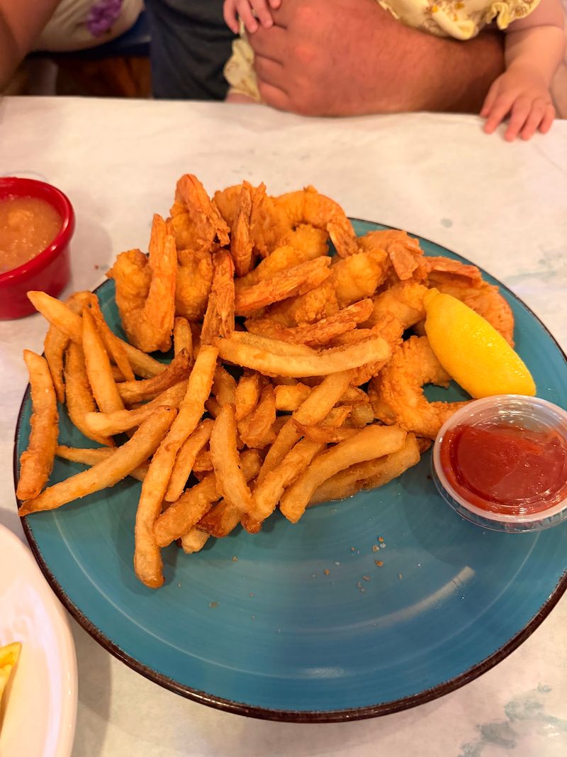 Fried Shrimp, Flounder, and the Big Platter