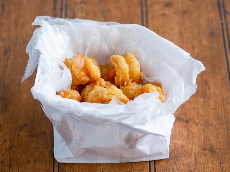 Fried Shrimp as the Main Event Fried Shrimp as the Main Event