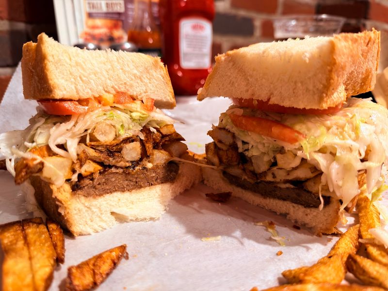 Fries Inside the Bread, Not Beside It Fries Inside the Bread, Not Beside It