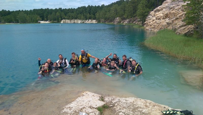 From Working Quarry to Underwater Classroom