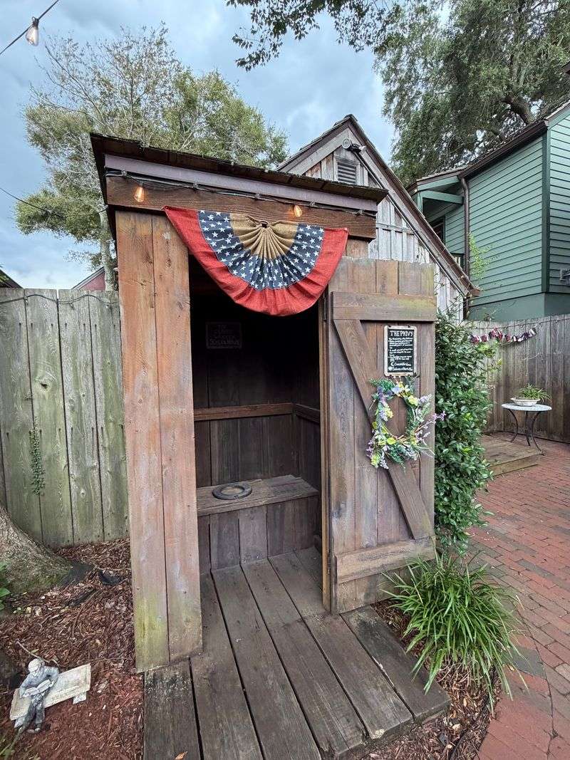 Garden Paths, a Ringing Bell, and the Famous Outhouse