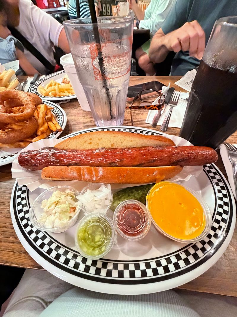 Giant Hot Dogs and Half-Pound Burgers Steal Some Spotlight