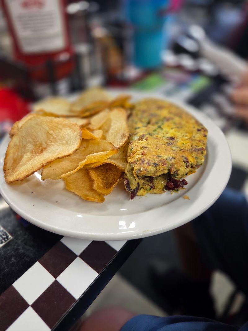Giant Omelets Run The Menu Giant Omelets Run The Menu