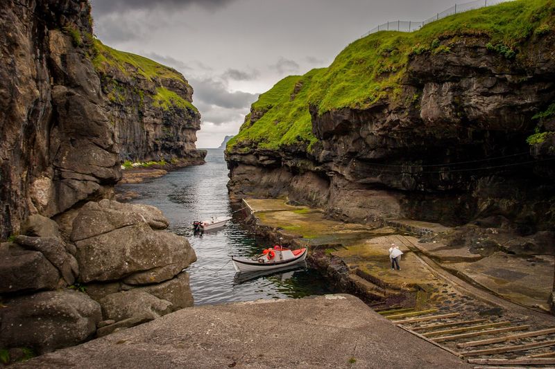 Gjógv, Faroe Islands Gjógv, Faroe Islands