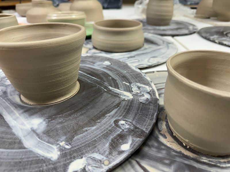 Glazed, Fired, and Ready to Carry Home Glazed, Fired, and Ready to Carry Home