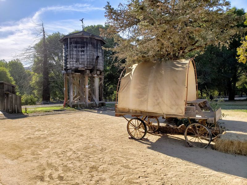 Gold Panning, a Covered Bridge, and Old West Charm Gold Panning, a Covered Bridge, and Old West Charm