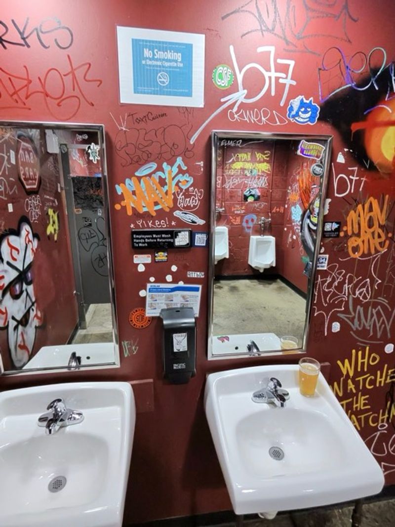 Graffiti Walls and a Photo Booth