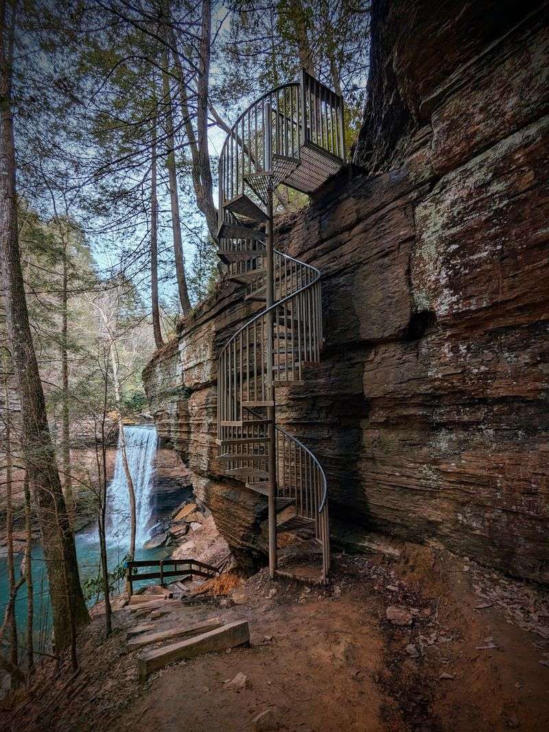 Greeter Falls Waterfall