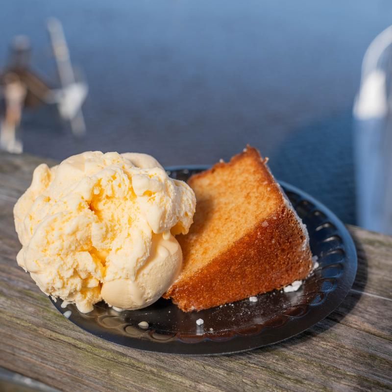 Grilled Butter Pound Cake Fame