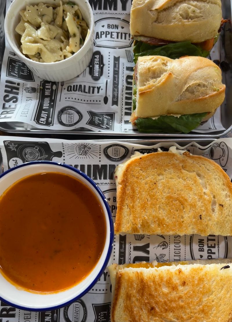 Grilled Cheese, Soup, and Comfort on the Side