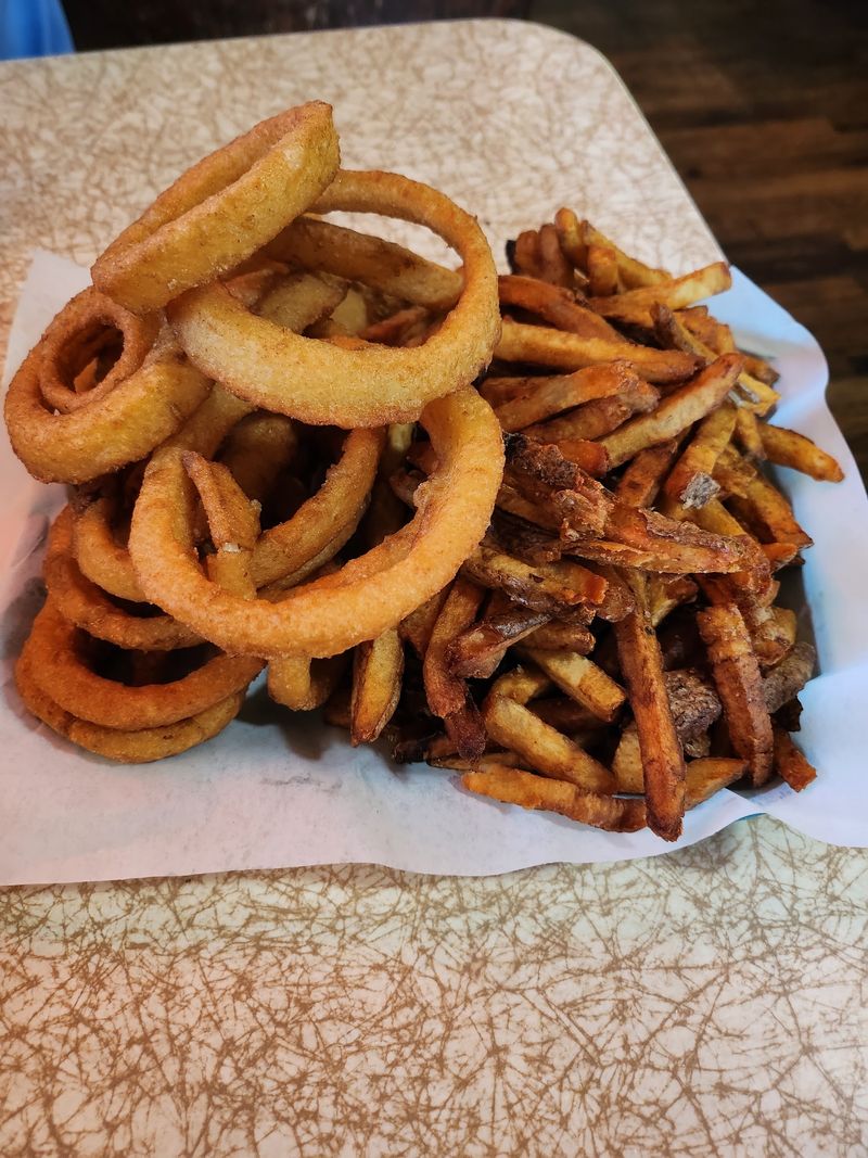 Half and Half: Fries Meet Onion Rings