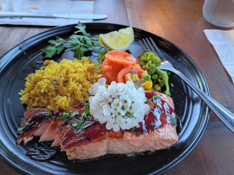 Halibut, Salmon, and Crisp Fish and Chips