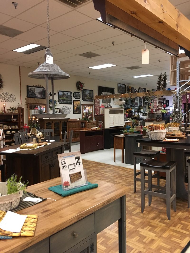Handmade Furniture Among the Food