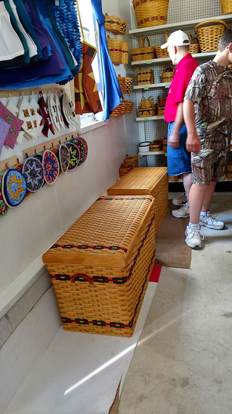 Handwoven Baskets, Rugs, and Woodwork