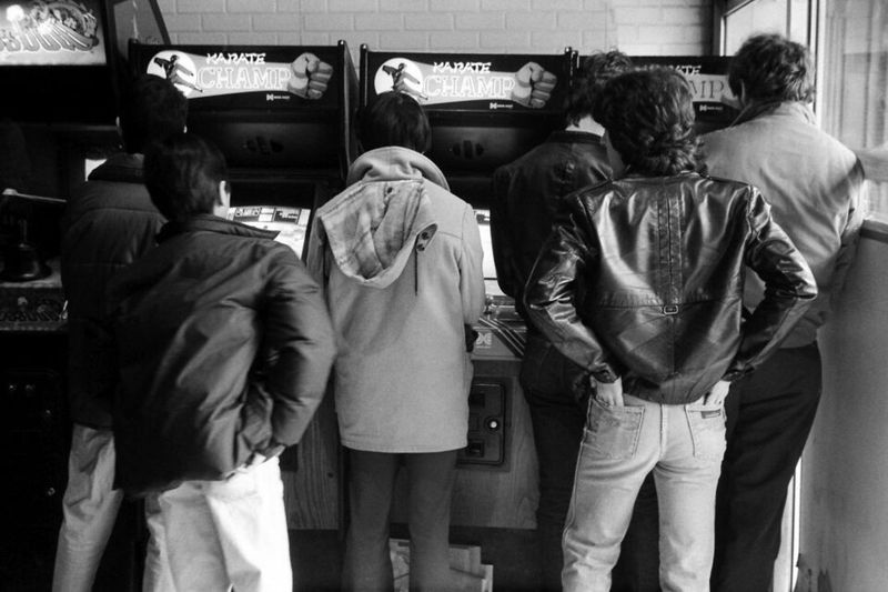 Hanging Out at the Arcade for Hours