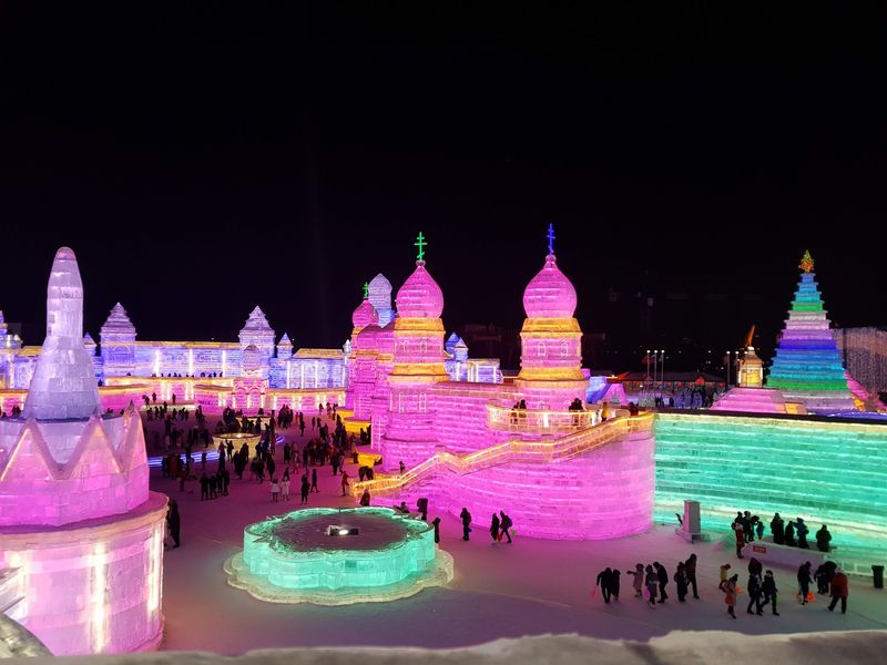 Harbin's Gigantic Winter Ice City Harbin's Gigantic Winter Ice City