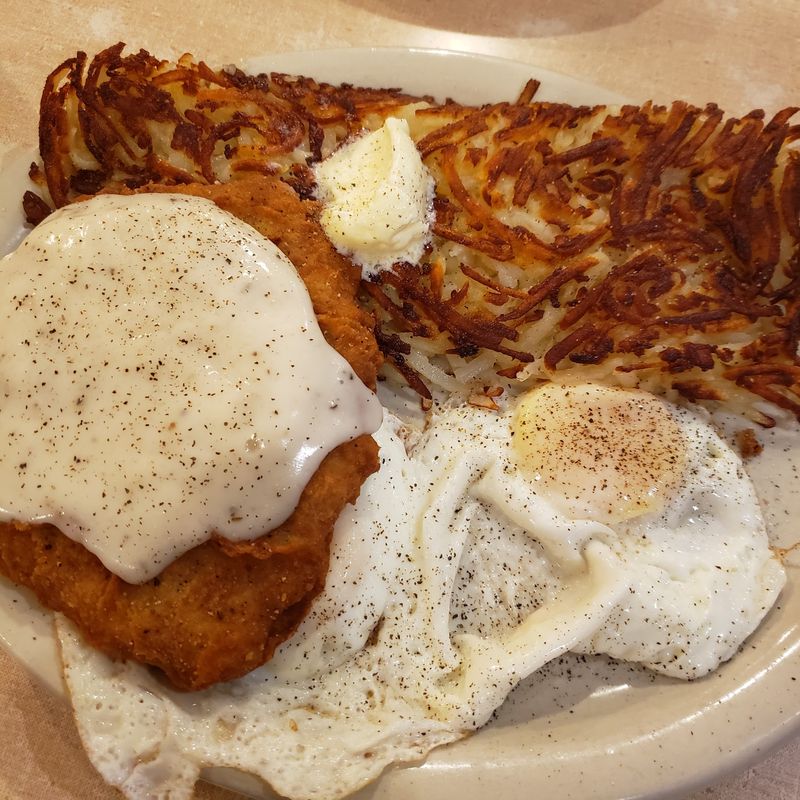 Hash Browns Big Enough to Claim Half the Plate Hash Browns Big Enough to Claim Half the Plate