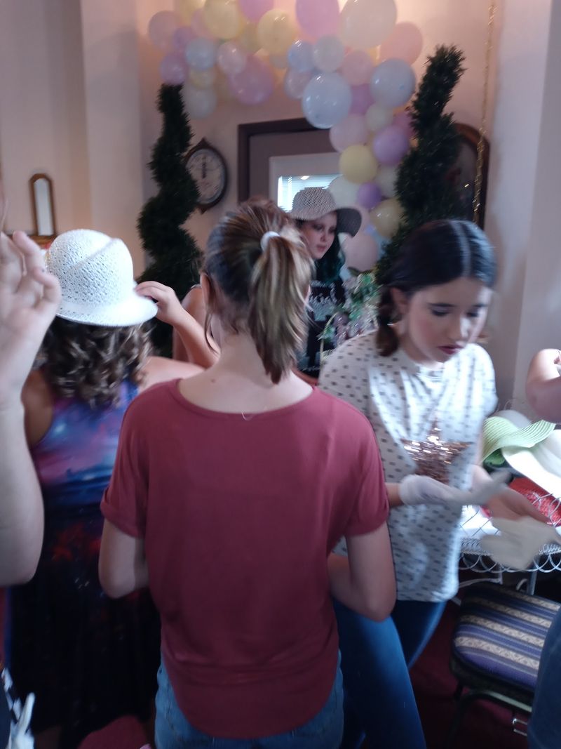 Hats, Gloves, and Little Girls' Birthday Tea Parties
