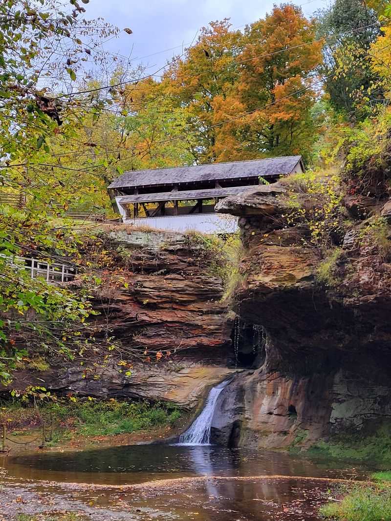 Historic Rock Mill Covered Bridge