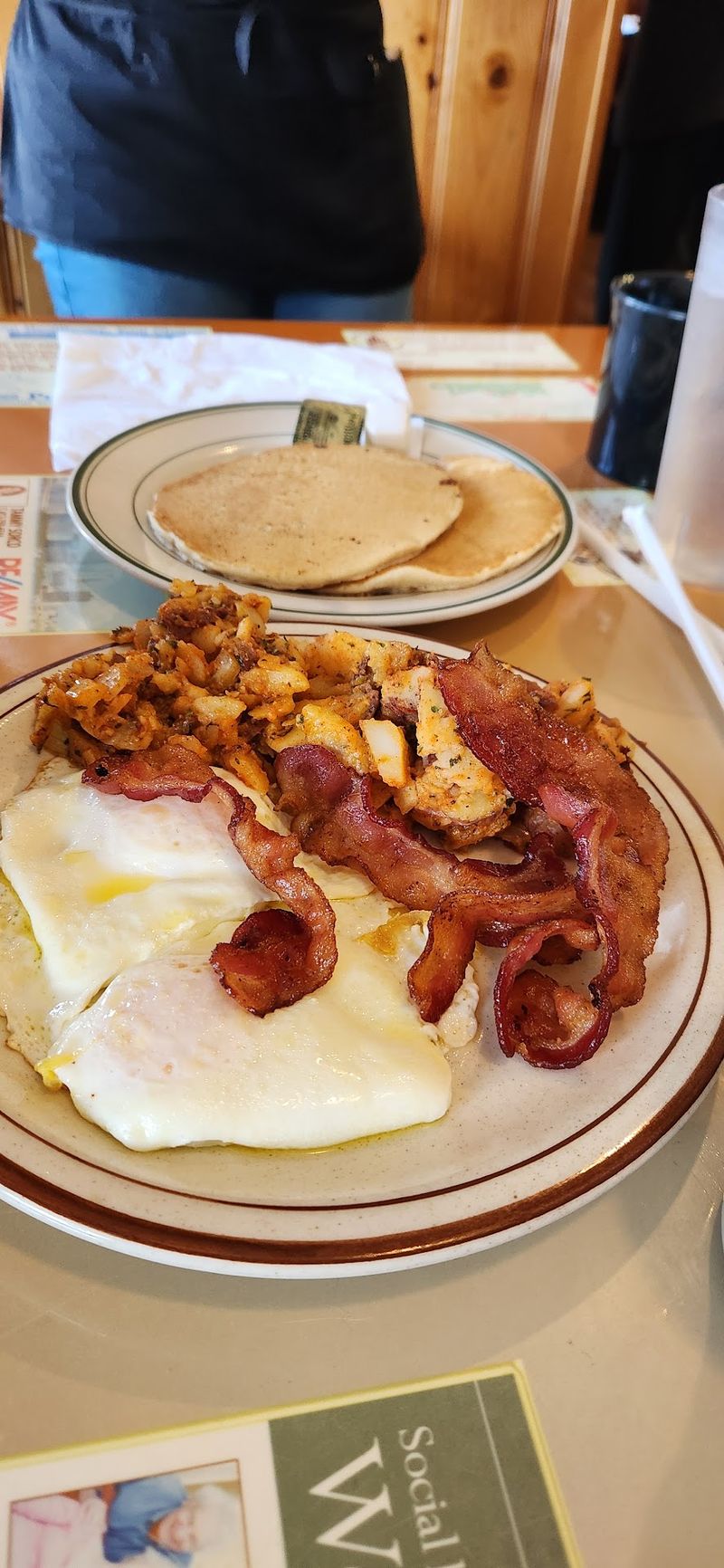 Home Fries, Hash Browns, and Raisin Toast