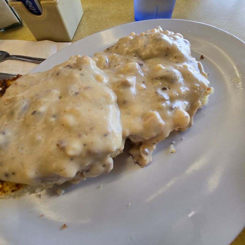 Homemade Biscuits and a Plate of Gravy Homemade Biscuits and a Plate of Gravy