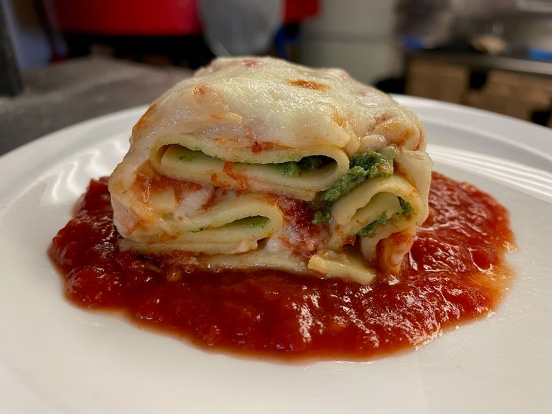 Homemade Noodles and a Lasagna With Two Sauces