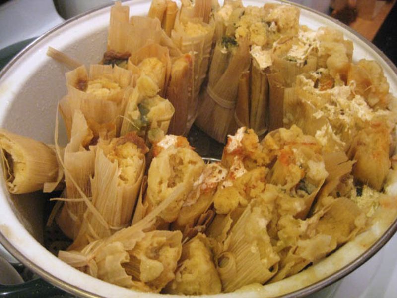 Homemade Tamales